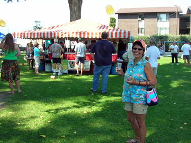 Microbrew Tent at Daly Daze